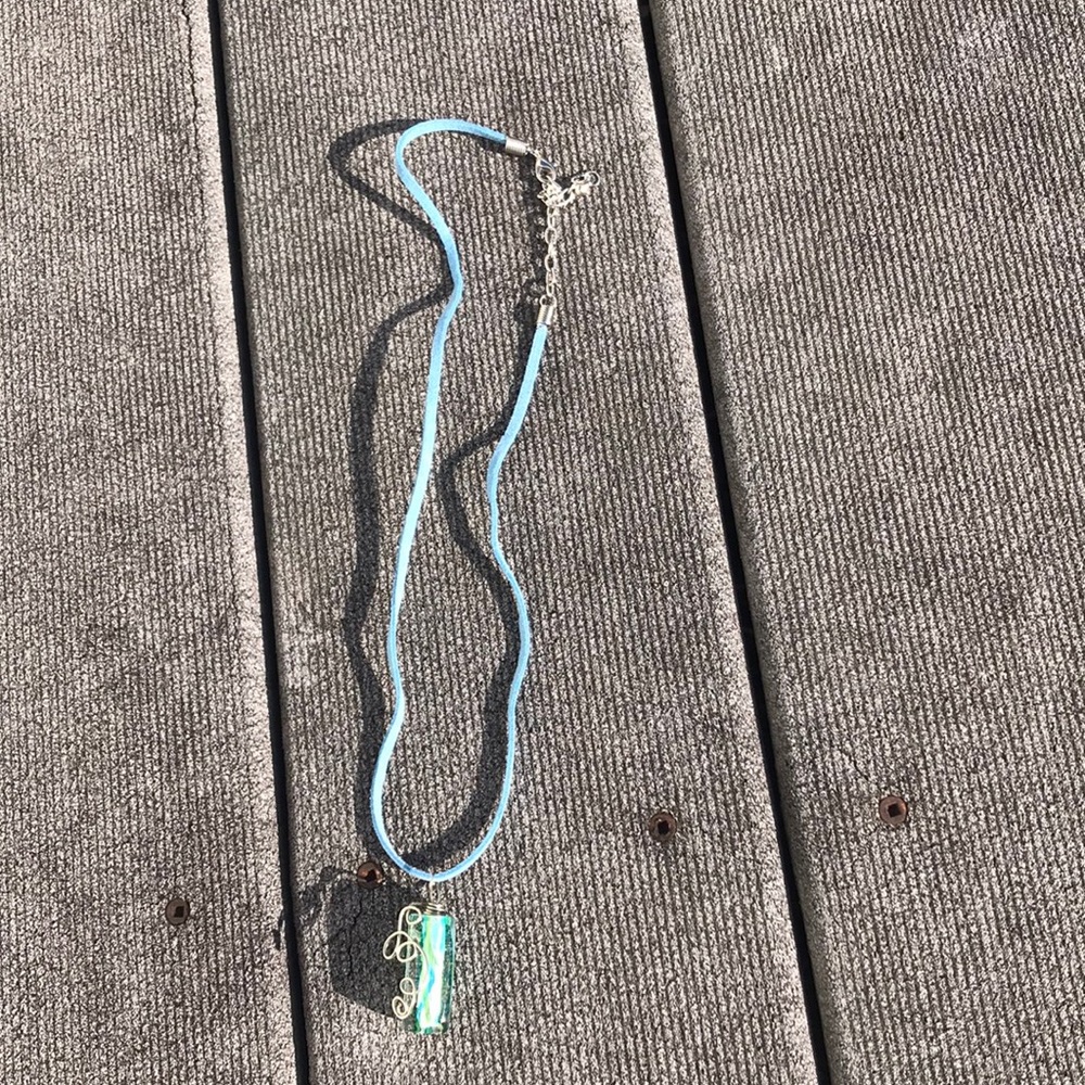 Pendant Felt Necklace